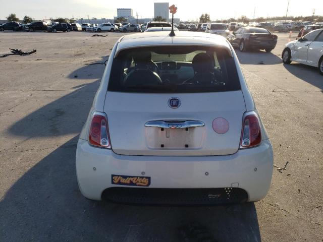 3C3CFFGE5HT546036 - 2017 FIAT 500 ELECTRIC WHITE photo 6