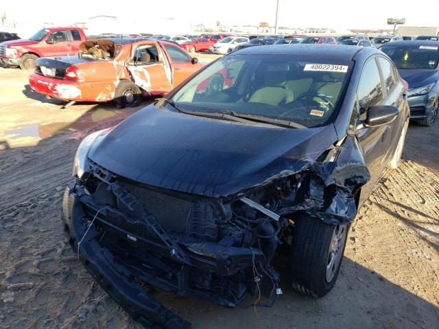 KNAFK4A69G5506466 - 2016 KIA FORTE LX BLACK photo 1