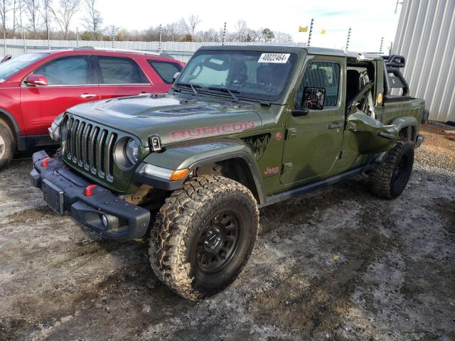 1C6JJTBG4NL156665 - 2023 JEEP GLADIATOR RUBICON GREEN photo 1