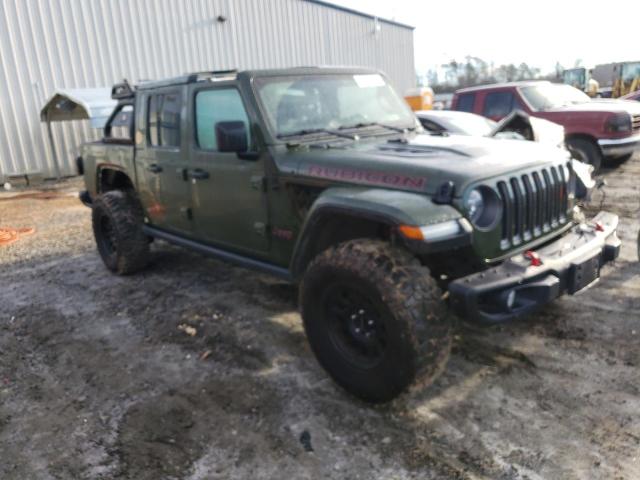 1C6JJTBG4NL156665 - 2023 JEEP GLADIATOR RUBICON GREEN photo 4