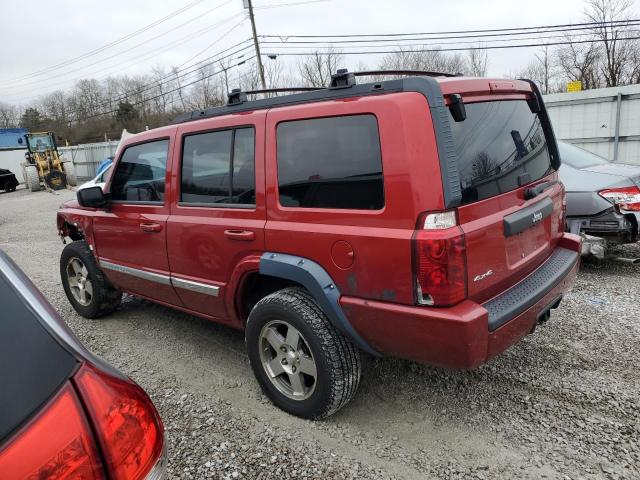 1J4RG4GK3AC126543 - 2010 JEEP COMMANDER SPORT წითელი ფოტო 2