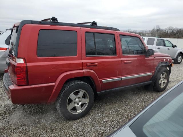 1J4RG4GK3AC126543 - 2010 JEEP COMMANDER SPORT წითელი ფოტო 3