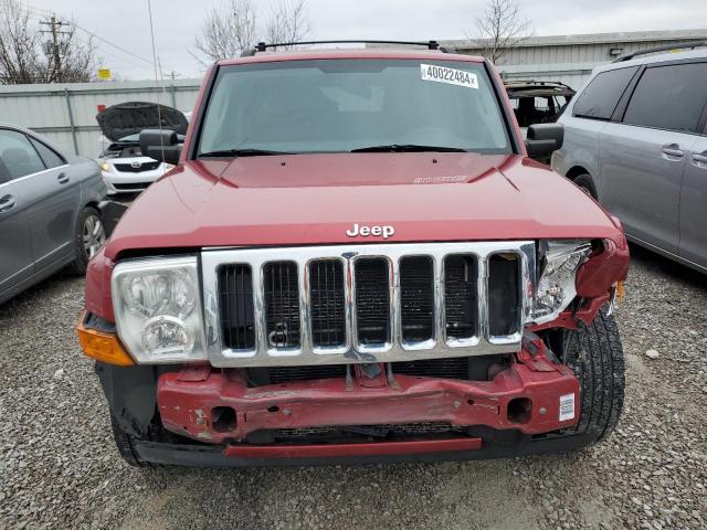 1J4RG4GK3AC126543 - 2010 JEEP COMMANDER SPORT წითელი ფოტო 5