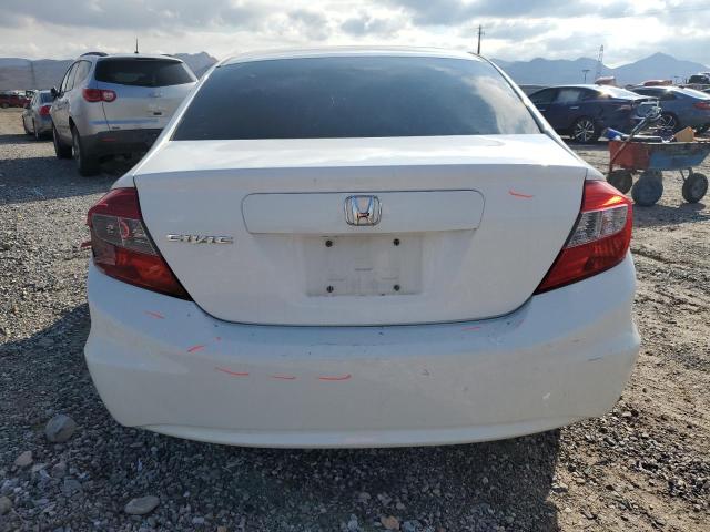 19XFB2F53CE310500 - 2012 HONDA CIVIC LX WHITE photo 6