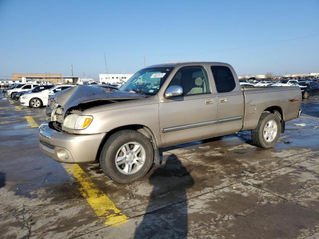 5TBRT34133S434586 - 2003 TOYOTA TUNDRA ACCESS CAB SR5 BEIGE photo 1