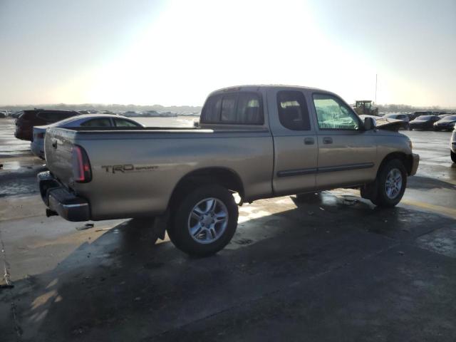 5TBRT34133S434586 - 2003 TOYOTA TUNDRA ACCESS CAB SR5 BEIGE photo 3