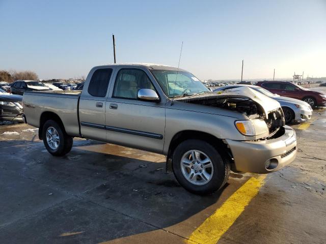 5TBRT34133S434586 - 2003 TOYOTA TUNDRA ACCESS CAB SR5 BEIGE photo 4