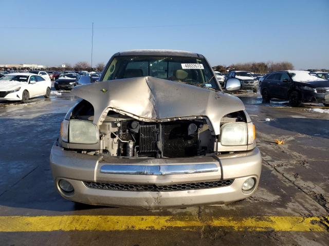 5TBRT34133S434586 - 2003 TOYOTA TUNDRA ACCESS CAB SR5 BEIGE photo 5