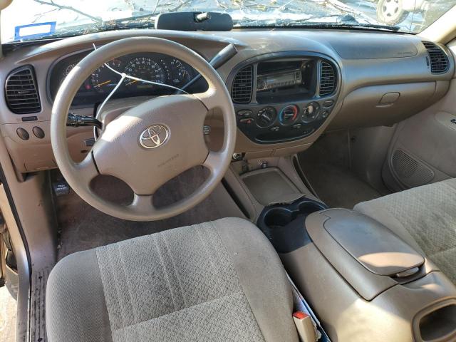 5TBRT34133S434586 - 2003 TOYOTA TUNDRA ACCESS CAB SR5 BEIGE photo 8
