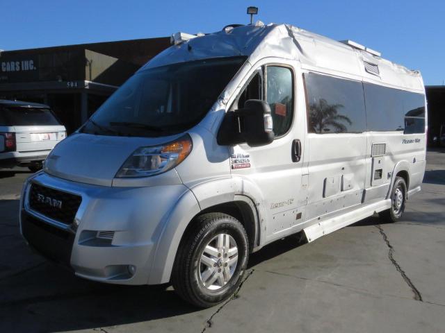 3C6URVJG7KE528197 - 2019 RAM PROMASTER 3500 HIGH ნაცრისფერი ფოტო 2