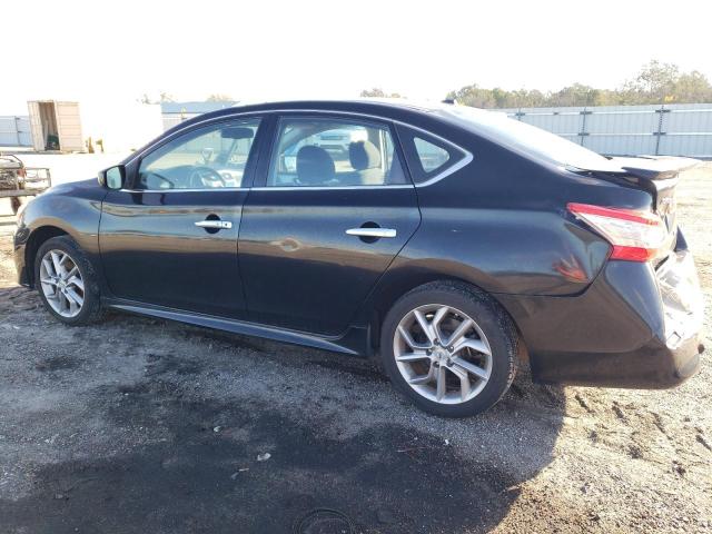 3N1AB7AP8EY294380 - 2014 NISSAN SENTRA S BLACK photo 2