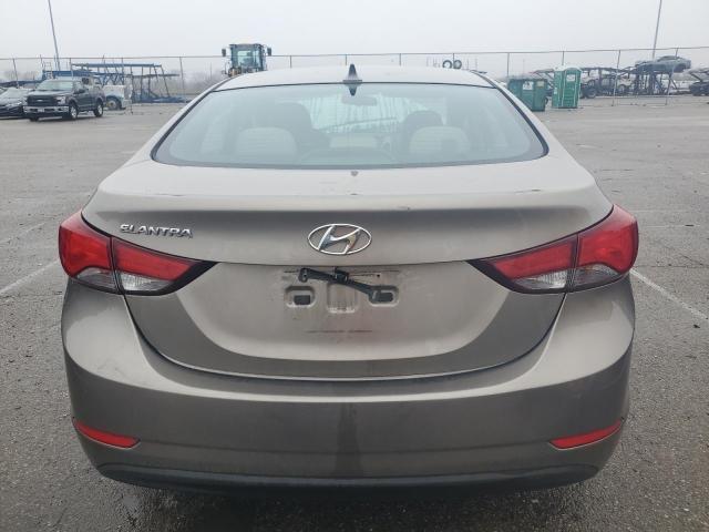 5NPDH4AEXFH647741 - 2015 HYUNDAI ELANTRA SE TAN photo 6