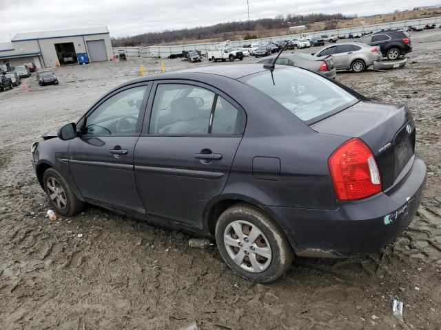 KMHCN4AC3AU417682 - 2010 HYUNDAI ACCENT GLS GRAY photo 2