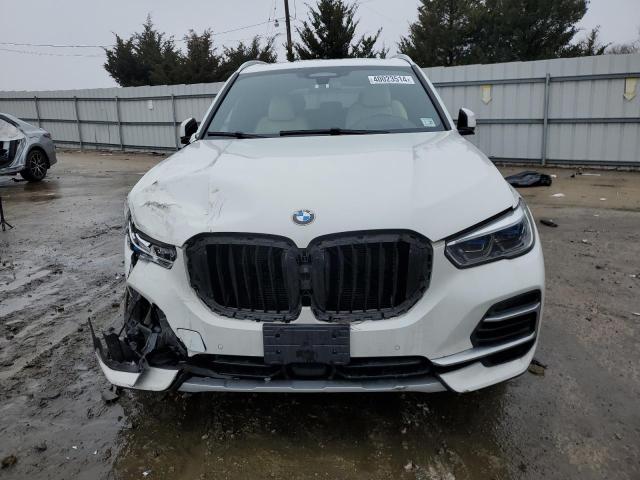 5UXCR6C05N9L23642 - 2022 BMW X5 XDRIVE40I WHITE photo 5