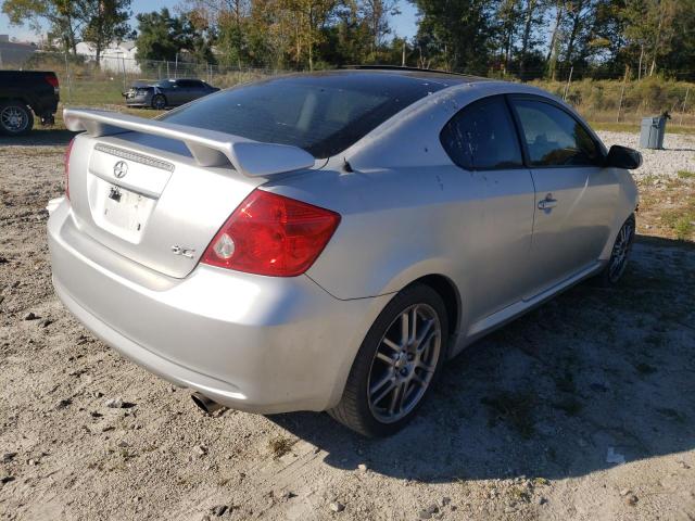 JTKDE177650031149 - 2005 TOYOTA SCION TC ვერცხლისფერი ფოტო 4