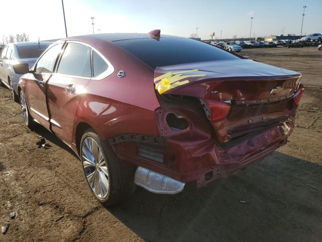 2G1125S31J9131506 - 2018 CHEVROLET IMPALA PRE 红色 照片 2