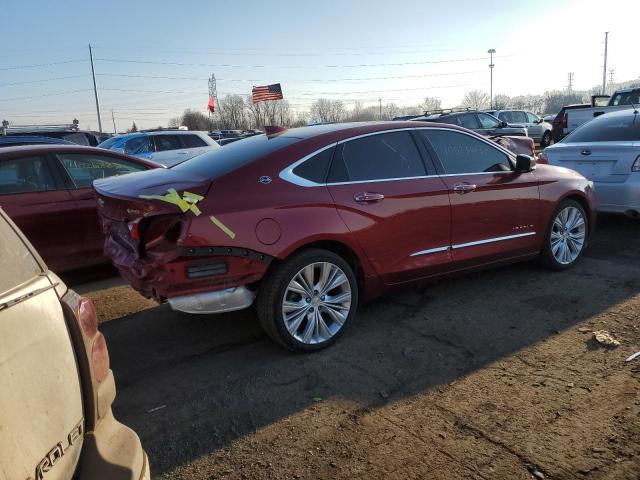 2G1125S31J9131506 - 2018 CHEVROLET IMPALA PRE 红色 照片 3