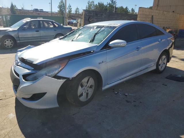 KMHEC4A40CA032656 - 2012 HYUNDAI SONATA HYBRID SILVER photo 1