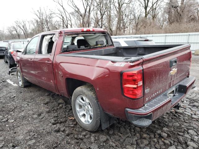 3GCUKREC2HG185789 - 2017 CHEVROLET SILVERADO K1500 LT MAROON photo 2