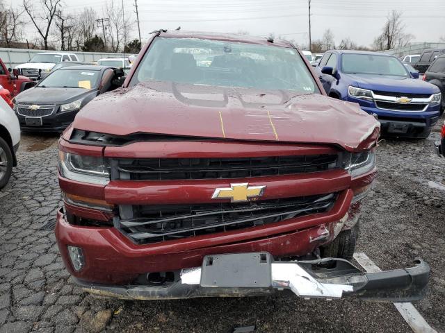 3GCUKREC2HG185789 - 2017 CHEVROLET SILVERADO K1500 LT MAROON photo 5