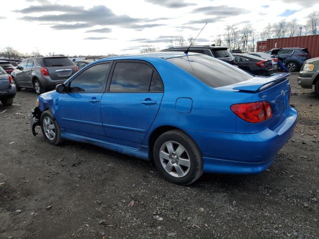 2T1BR30E07C798625 - 2007 TOYOTA COROLLA CE BLUE photo 2