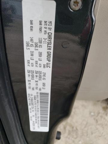 2V4RW4DG9BR717354 - 2011 VOLKSWAGEN ROUTAN S CHARCOAL photo 13