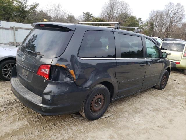 2V4RW4DG9BR717354 - 2011 VOLKSWAGEN ROUTAN S CHARCOAL photo 3