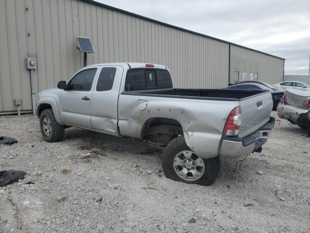 5TFUX4EN7BX005148 - 2011 TOYOTA TACOMA ACCESS CAB ვერცხლისფერი ფოტო 2