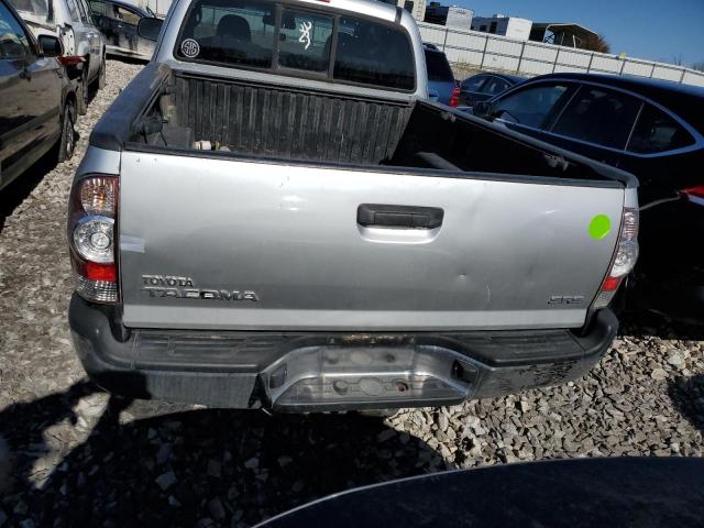 5TFUX4EN7BX005148 - 2011 TOYOTA TACOMA ACCESS CAB ვერცხლისფერი ფოტო 6