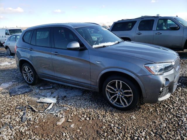 5UXWX7C55G0S16215 - 2016 BMW X3 XDRIVE35I GRAY photo 4