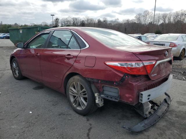 4T1BF1FKXGU596528 - 2016 TOYOTA CAMRY LE RED photo 2