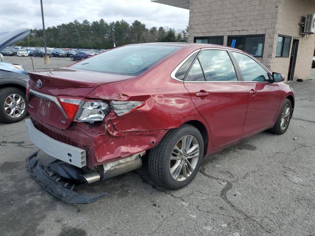 4T1BF1FKXGU596528 - 2016 TOYOTA CAMRY LE RED photo 3