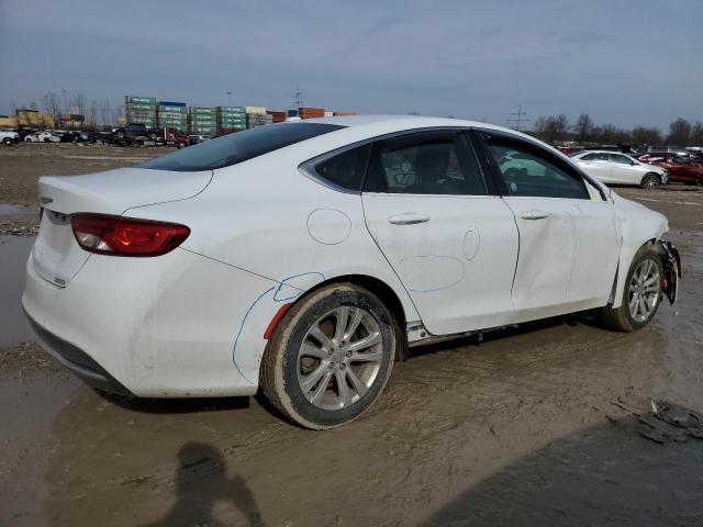 1C3CCCAB5FN612720 - 2015 CHRYSLER 200 LIMITED WHITE photo 3