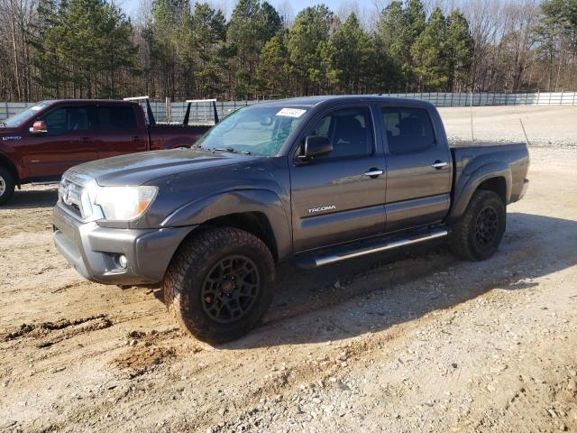 5TFJU4GN6CX025708 - 2012 TOYOTA TACOMA DOUBLE CAB PRERUNNER GRAY photo 1