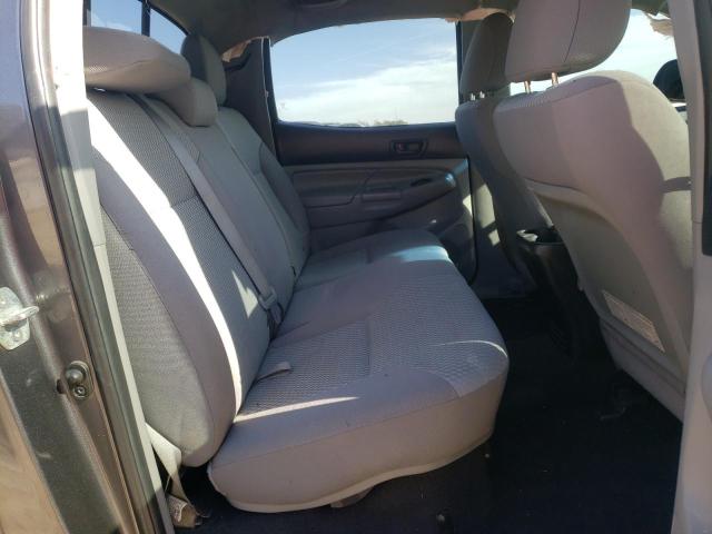 5TFJU4GN6CX025708 - 2012 TOYOTA TACOMA DOUBLE CAB PRERUNNER GRAY photo 10