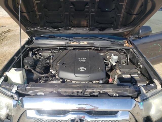 5TFJU4GN6CX025708 - 2012 TOYOTA TACOMA DOUBLE CAB PRERUNNER GRAY photo 11