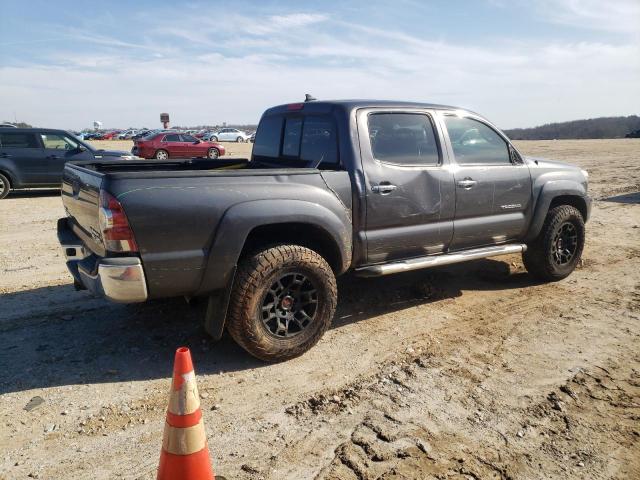 5TFJU4GN6CX025708 - 2012 TOYOTA TACOMA DOUBLE CAB PRERUNNER GRAY photo 3