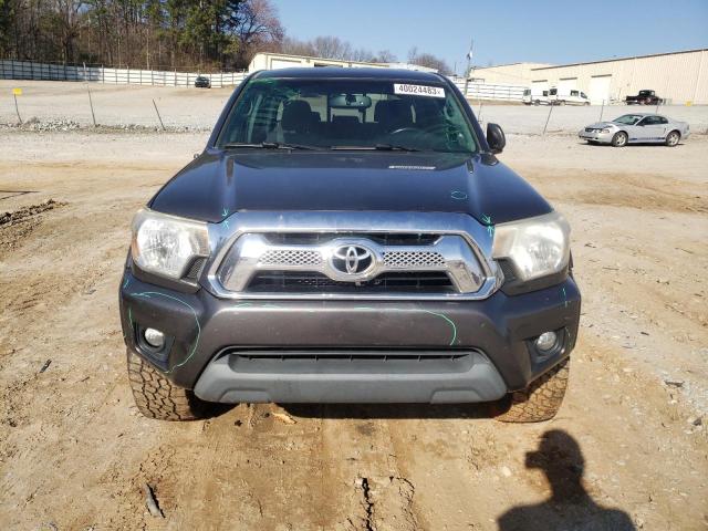 5TFJU4GN6CX025708 - 2012 TOYOTA TACOMA DOUBLE CAB PRERUNNER GRAY photo 5
