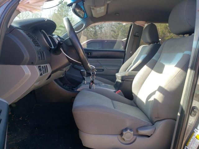 5TFJU4GN6CX025708 - 2012 TOYOTA TACOMA DOUBLE CAB PRERUNNER GRAY photo 7