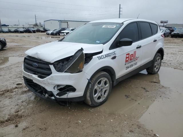 1FMCU0F72JUB54740 - 2018 FORD ESCAPE S WHITE photo 1