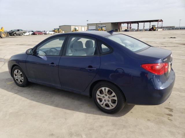 KMHDU4AD6AU905637 - 2010 HYUNDAI ELANTRA BLUE PURPLE photo 2