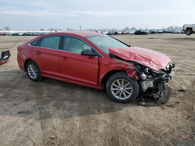 5NPE24AF1KH793146 - 2019 HYUNDAI SONATA SE RED photo 4