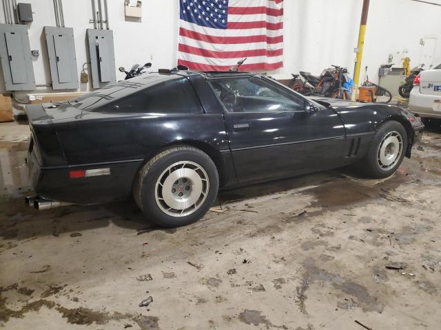 1G1YY2180H5128368 - 1987 CHEVROLET CORVETTE BLACK photo 3