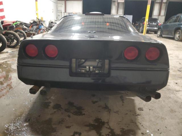 1G1YY2180H5128368 - 1987 CHEVROLET CORVETTE BLACK photo 6