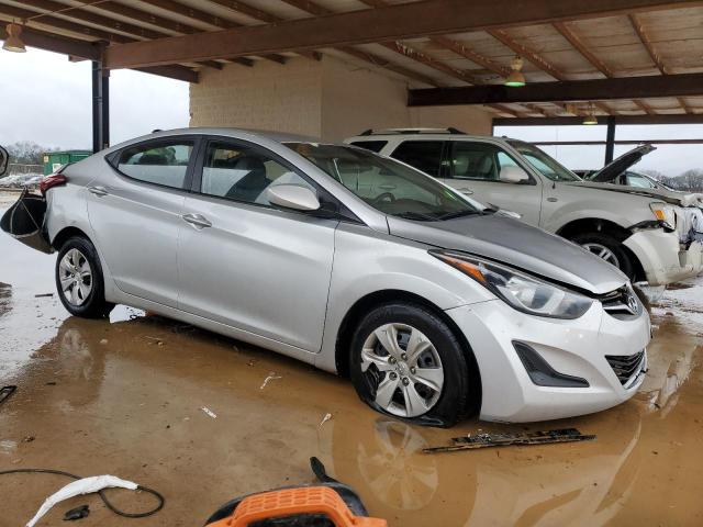 5NPDH4AE8GH665320 - 2016 HYUNDAI ELANTRA SE SILVER photo 4