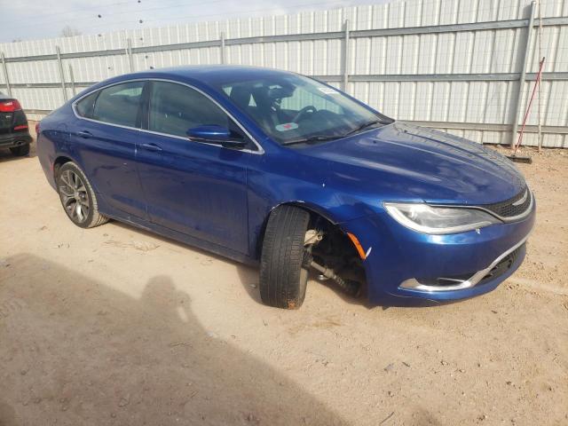 1C3CCCCB8FN507456 - 2015 CHRYSLER 200 C BLUE photo 4