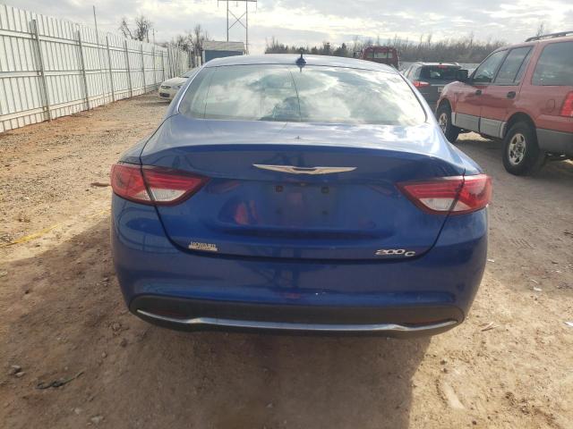 1C3CCCCB8FN507456 - 2015 CHRYSLER 200 C BLUE photo 6