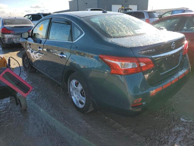 3N1AB7AP5HY244539 - 2017 NISSAN SENTRA S BLUE photo 2