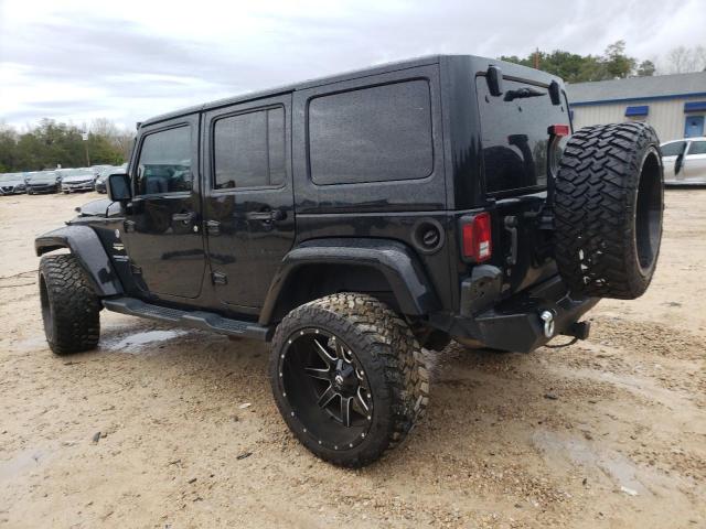 1C4BJWEG8EL109309 - 2014 JEEP WRANGLER U SAHARA BLACK photo 2