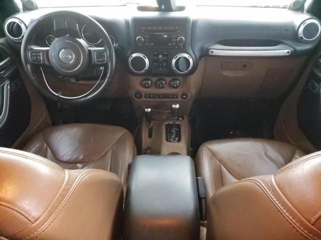 1C4BJWEG8EL109309 - 2014 JEEP WRANGLER U SAHARA BLACK photo 8